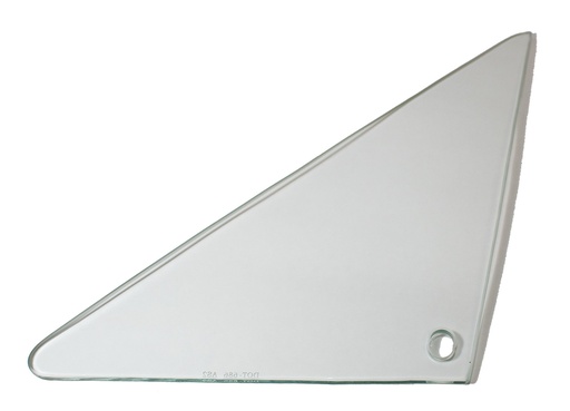 [560-3466-CL] Vent Glass - Clear - LH - 66-67 GM A-Body Coupe & Convertible