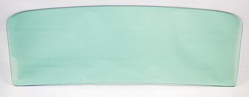 [660-3466-T] Back Glass - Green Tint - 66-67 Chevelle Coupe also fits GM B.O.P. Coupe / Sedan (Post) 2DR