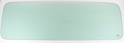 [660-4055-T] Back Glass - Green Tint - 55-59 Chevy GMC Truck w/ Small Back Glass
