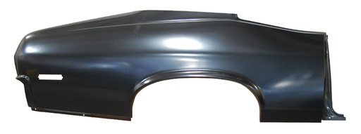 [710-3070-R] Quarter Panel Skin w/ Door Jamb - RH - 70-72 Nova