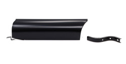 [722-4054-L] Step Plate Splash Apron - LH - 54-55 Chevy GMC Truck Short Bed Stepside ('55 1st Series)