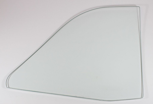 [795-3464-CVL] Quarter Glass - Clear - LH - 64-65 GM A-Body Convertible