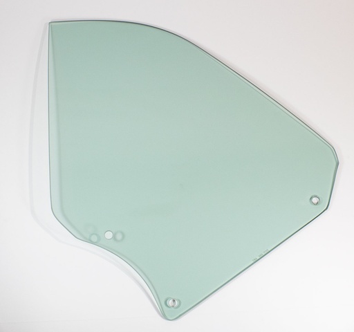 [795-3466-TVL] Quarter Glass - Green Tint - LH - 66-67 GM A-Body Convertible