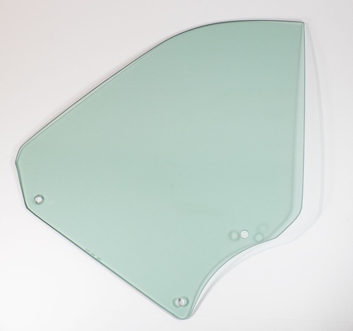 [795-3466-TVR] Quarter Glass - Green Tint - RH - 66-67 GM A-Body Convertible