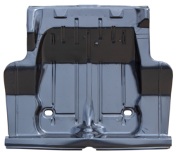 [800-3068] Trunk Floor - OE Style w/ Braces - 68-72 Chevy II Nova (71-72 Requires Modification)