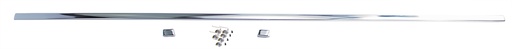 [855-8963] Trunk Molding Set w/ Hardware - 63 Galaxie (Except Wagon)