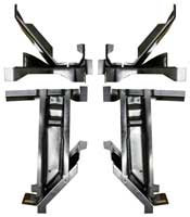 [865-2466-S] Leaf Spring Mount Set (4pcs) - 66-70 Dodge B-Body