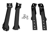 [970-4063-S] Rear Bumper Bracket Set - 63-66 Chevy GMC Truck Fleetside