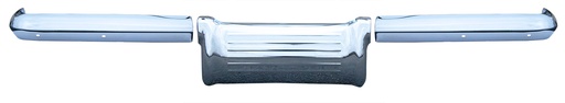 [990-3960] Rear Bumper (3pcs) - 60 Bel Air, Biscayne, Impala