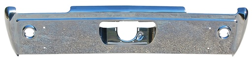 [990-7468] Rear Bumper w/o Exhaust Tip Cutouts - 68 Cutlass