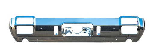 [990-7471-T] Rear Bumper w/ Exhaust Tip Cutouts - 71-72 Cutlass