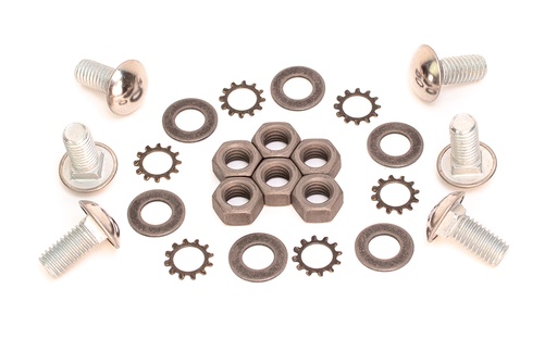 [991-3066-S] Rear Bumper Bolt Set (32pcs) - 66 Chevy II Nova