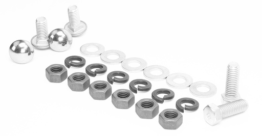 [991-3466-S] Rear Bumper Bolt Set (24pcs) - 66 Chevelle