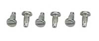 [H-117] Headlight Retaining Ring to Bucket Screws - 6 piece - 62-74 GM