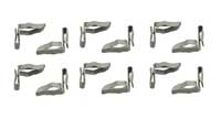 [H-119] Door Panel Installation Clip Set (12pcs) - 67-81 Camaro Firebird; 64-72 Chevelle; 69-79 Chevy II Nova; 65-69 Corvair; 71-74 Ventura; 67-72 Cutlass