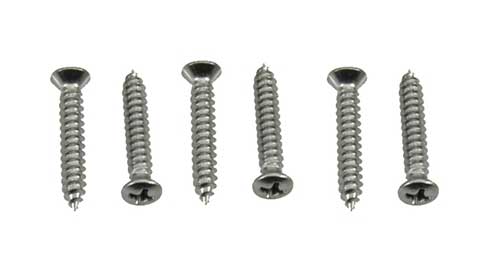 [H-122] Headlamp Bezel Screws (6pcs) - 69 Camaro (Standard)