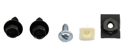 [H-135] Front License Plate Bracket Mounting Set - 69 Camaro