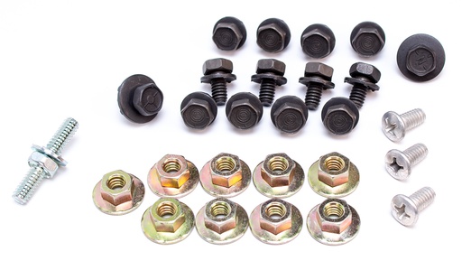 [H-186] Door Hardware Mounting Bolt Kit - LH or RH - 70-72 Chevelle