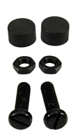 [R-400] Rear Hood Adjusters / Safety Stops - 70-71 Camaro Firebird