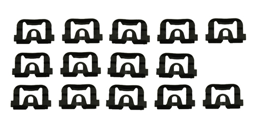 [R-520] Windshield Molding Clip Set (14pcs) - 70-74 Camaro Firebird