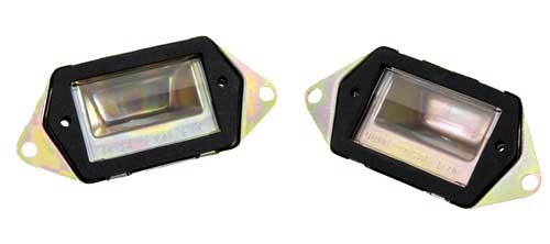 [W-016] License Lamp Assembly - Pair - 70-73 Camaro