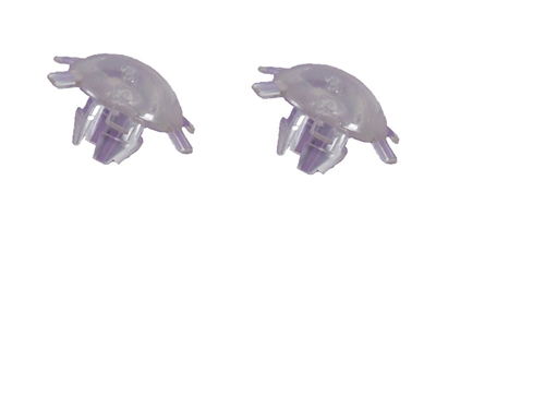 [W-023] Door Glass Guide Stop Bumpers - Pair - 70-81 Camaro Firebird