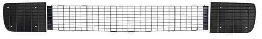 [W-048] Grille & Headlamp Door Set - Black - 68 Camaro (Rally Sport)