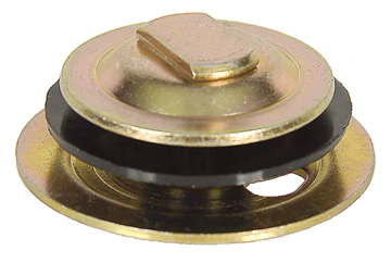 [W-054] Door Glass Mounting Plate Stud Assembly (3 required per glass) - 68-69 Camaro Firebird