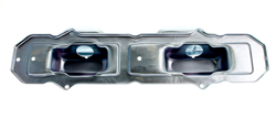 [W-088] Taillight Bezel Backing Plates - Pair - 67-68 Camaro
