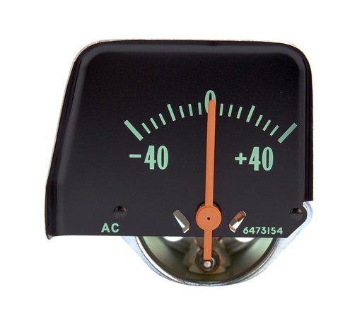 [W-100] Console Amp Gauge - 68-74 Chevy II Nova; 71-74 Ventura; 74 GTO
