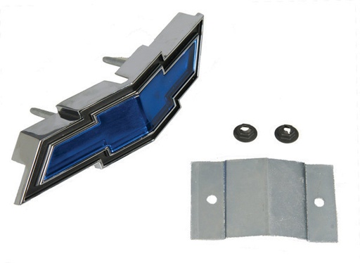 [W-125] Grille Emblem w/ Retainer - "Bowtie" - 69 Camaro