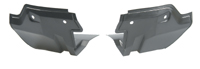 [W-137C] Headlamp Actuator Shields- LH/RH Pair - 68 Camaro (Rally Sport)