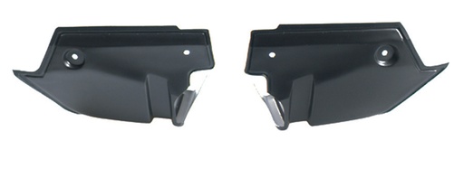[W-138C] Headlamp Actuator Shields- LH/RH Pair - 69 Camaro (Rally Sport)