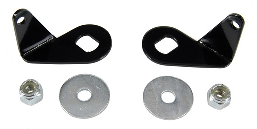 [W-175] Headlamp Bellcrank End Brackets - 6 Piece Set without Springs - 68 Camaro (Rally Sport)