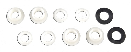[W-184] Headlamp Bushing Set - 10pcs - 67 Camaro Rally Sport