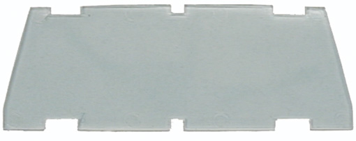 [W-188] Console Gauge Lens - 2 Required, Sold Each - 68-74 Chevy II Nova; 68-69 Camaro