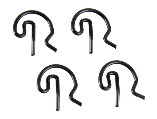 [W-195A] Headlamp Actuator Pin Clips - 4 Piece Set - 68-69 Camaro (Rally Sport)