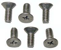 [W-225] Wood Steering Wheel Mounting Screw - 6 Piece Set - 67-69 Camaro; 68-69 Chevy II Nova; 69 Chevelle El Camino