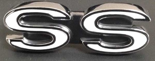 [W-251A] Fender Emblems- "SS" - LH or RH (Sold Each) - 68 Camaro