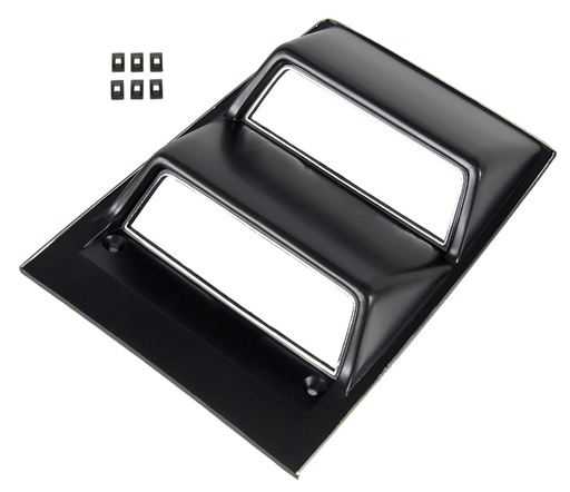 [W-253] Console Gauge Bezel with Chrome Trim - 68-69 Camaro