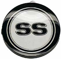 [W-305] Horn Cap Insert - "SS" - 68 Camaro