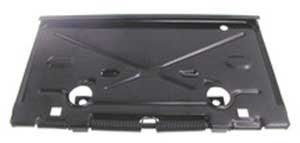 [W-309] Rear License Plate Bracket with Hinge - 68-72 Chevy II Nova; 68-72 Chevelle; 69 Camaro Firebird