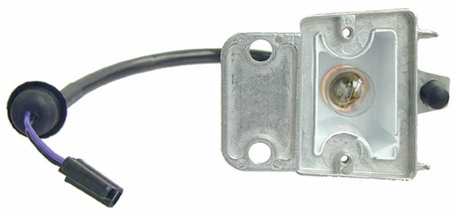 [W-350] Park Lamp Housing w/ Bumper - RH - 68 Camaro (Rally Sport)