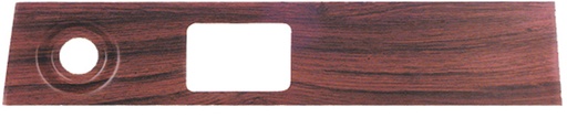 [W-385] Wiper & Headlamp Switch Dash Plate - Woodgrain - 69 Camaro