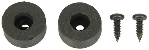 [W-387] Bucket Seat Back Stoppers (2pcs) - 67-69 Camaro Firebird; 64-68 Chevelle; 64-65 El Camino; 62-68 Chevy II Nova