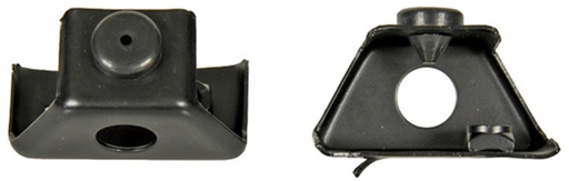 [W-399] Headlamp Door Stop Brackets 2 Piece Set - 68 Camaro (Rally Sport)