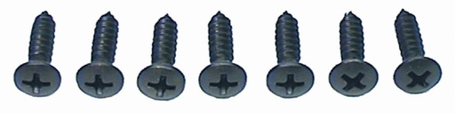 [W-403] Dash Instrument Carrier Screws (7pcs) - 67-68 Camaro Firebird