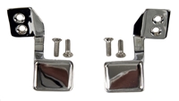 [W-463] Interior Door Handles w/ Screws - 68-69 Camaro Firebird w/ Deluxe Interior