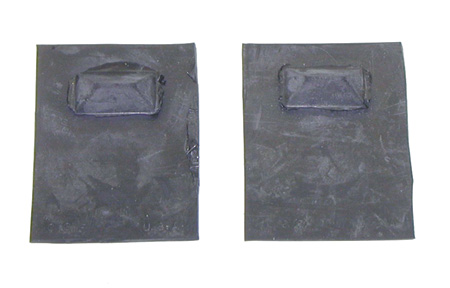 [W-538] Rocker Panel Rear Drain Flaps - LH/RH Pair - 65-69 Chevy II Nova; 67-72 Camaro Firebird