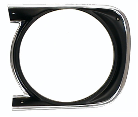 [W-569B] Headlamp Bezel - LH - 68 Camaro (Standard)